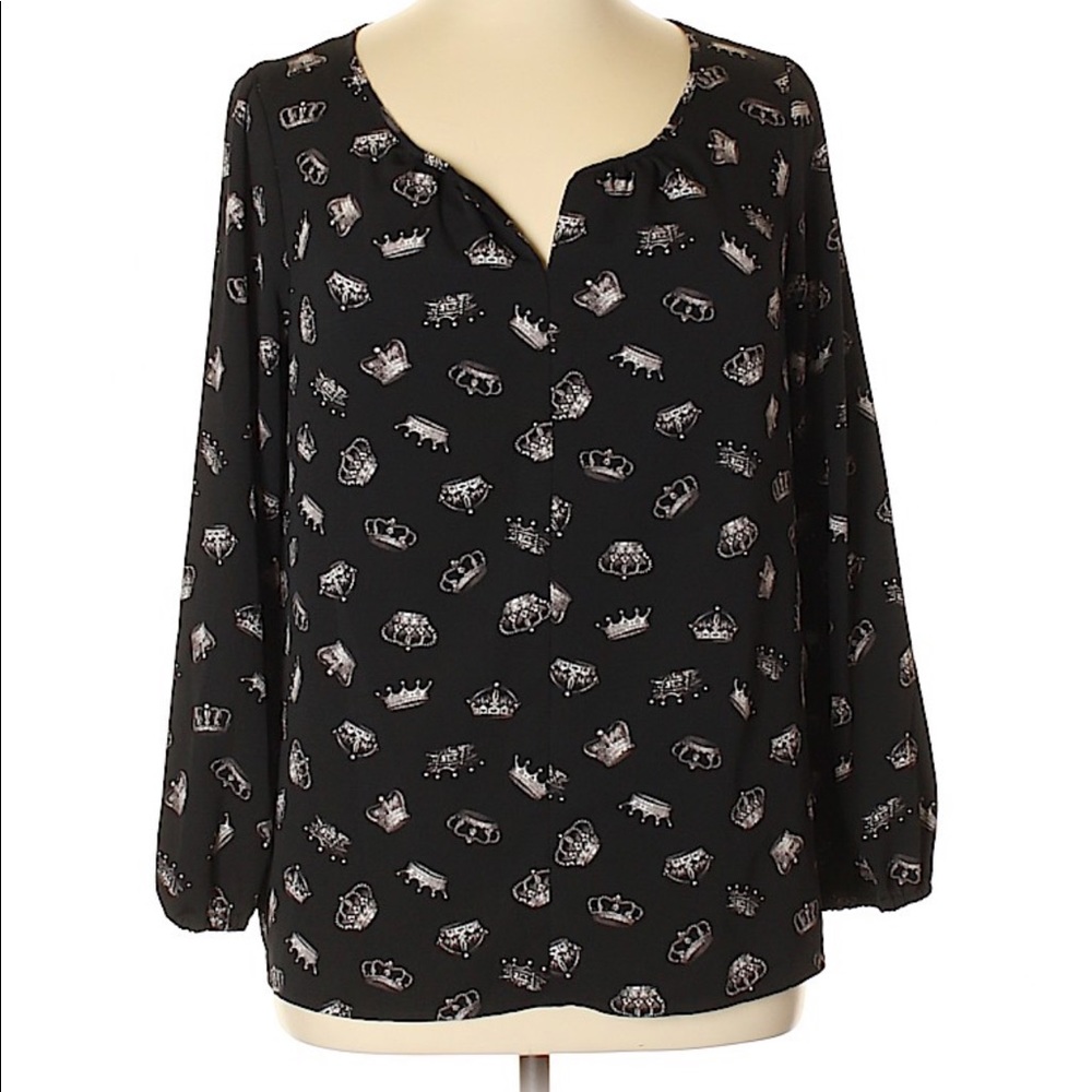Thakoon For design nation Royal Crown blouse